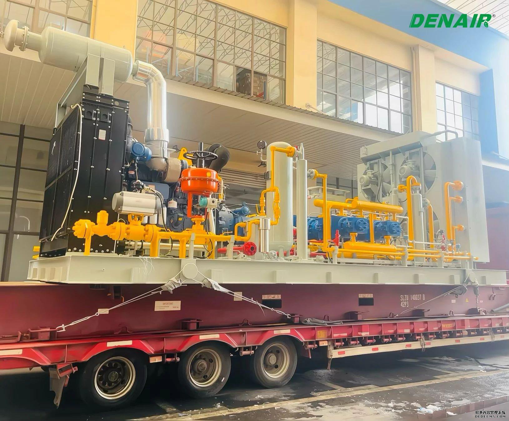 德耐尔CNG加气站交钥匙工程项目发货中